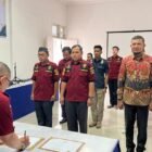 Penandatanganan itu dipimpin langsung oleh Kaur TU Balai Pemasyarakatan Kelas II Nagan Raya, Ediansyah Putra, dengan diikuti seluruh pejabat struktural dan pegawai. 