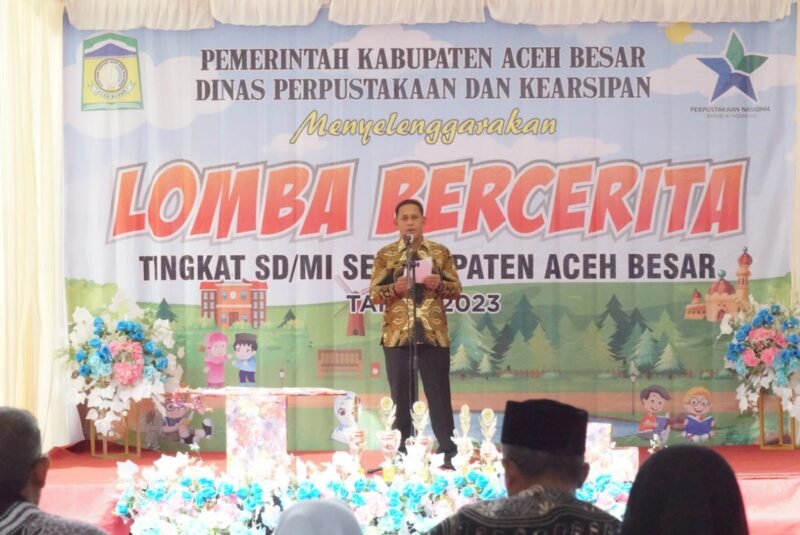 Fazlun SH MT, Kepala Dinas Perpustakaan dan Keaesipan kabupaten Aceh Besar
FOTO/MC ACEH BESAR
