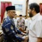 Gubernur Aceh Muzakir Manaf makan malam bersama Kepala Badan Penyelenggara Haji Republik Indonesia KH Mochamad Irfan Yusuf di restoran Meuligoe Gubernur Aceh, Jumat (16/5/2025). Dalam acara tersebut, turut hadir Wakil Gubernur Aceh Fadhlullah dan Plt. Sekretariat Daerah M Nasir.Foto : Dok. Biro adpim Setda Aceh