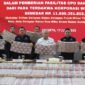Penampakan uang sitaan dari Wilmar Group senilai Rp. 11.8 Triliun saat ditampilkan oleh Kejaksaan Agung, Jakarta, Selasa (17/6/2025).