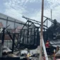 kondisi rumah yang hangus terbakar di Ateuk Pahlawan Kamis ,19/6/2025