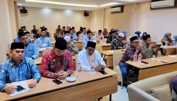 Dalam rangka memperkuat nilai syariat Islam, DSI Aceh menggelar pelatihan literasi media bagi remaja masjid se Aceh, berlangsung di Banda Aceh 9/7/25,(Foto:Ist) 