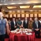 Gubernur Aceh, Muzakir Manaf, Memberi sambutan sekaligus membuka secara resmi International Discussion and commemoration 20 year of the helsinki MoU di Hermes Palace, Kamis, (14/08/2025). Foto ; Dok. Biro Adpim Setda Aceh