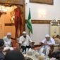 Gubernur Aceh, Muzakkir Manaf Menerima Kunjungan Silaturrahmi Ulama MUNA di pendopo Gubernur Aceh Banda Aceh, 23/8/2025 (Foto:Dok.Biro Adpim Setda Aceh)