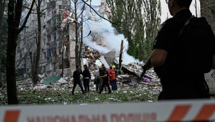 Lokasi Pemukiman di Ukraina yang hancur karena serangan rusia,(Foto:Ist)