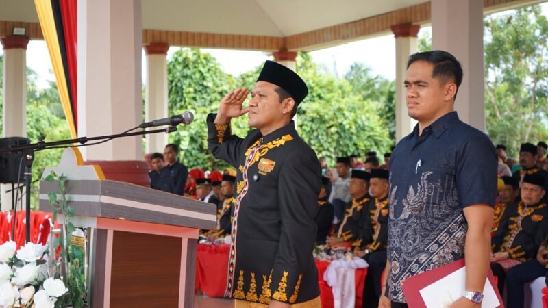Wakil Gubernur Aceh, Fadhlullah, S.E, Meresmikan Sekolah Tinggi Ilmu Tarbiyah (STIT) Daarurrahmah Sepadan Aceh, di Kota Subulussalam, Sabtu  (13/9/2025). Foto ; Dok. Biro Adpim Setda Aceh
