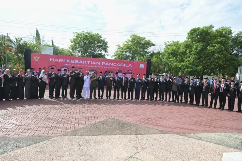 Upacara Kesaktian Pancasila di Aceh, Syakir: Pancasila Menyatu dengan Kearifan Lokal dan Syariat Rabu 1/10/2025 (Foto:Dok.Biro Adpum Setda Aceh) 