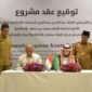 Aceh dan arab saudi kerja sama pembangunan gedung lembaga pendidikan bahasa arab, Senin 06/10/2025 (Foto:Dok.Biro Adpim Sekda Aceh) 