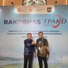 Wakil Gubernur Aceh Fadhlullah, SE, mengikuti Rapat Koordinasi Nasional Tim Percepatan Akses Keuangan Daerah (Rakornas TPAKD) tahun 2025, di Ball Room Danarote, Balai Kartini, Jakarta, Jumat, 10 Oktober 2025. Foto : Dok. Biro Adpim Setda Aceh
