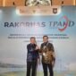 Wakil Gubernur Aceh Fadhlullah, SE, mengikuti Rapat Koordinasi Nasional Tim Percepatan Akses Keuangan Daerah (Rakornas TPAKD) tahun 2025, di Ball Room Danarote, Balai Kartini, Jakarta, Jumat, 10 Oktober 2025. Foto : Dok. Biro Adpim Setda Aceh