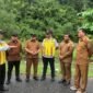 Kunjungan Tim Bappenas ke Geurutee di perbatasan Kab. Aceh Besar - Kab. Aceh Jaya di dampingi Kadis PUPR Aceh, Ir. Mawardi, ST terhadap pembangunan terowongan di Geurute, Senin, 20 okt 2025 (Foto:Dok.Biro Adpim Setda Aceh) 