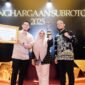 Tim Solusi Bangun Andalas memegang plakat dan piala Subroto Award 2025 kategori Program Pemberdayaan Masyarakat (PPM) Terinovatif, Kamis 30/10/2025 (Foto:Dok.Ist)