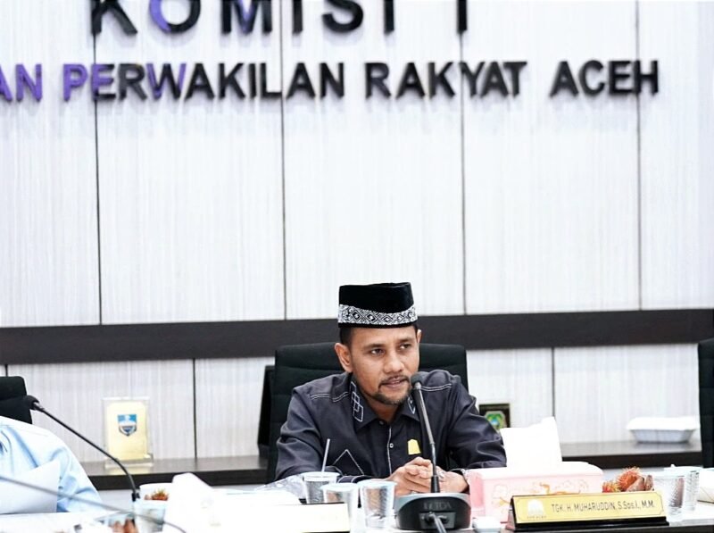 Ketua Komisi I DPRA, Tgk.Muharuddin. (Foto:Dok.Ist)