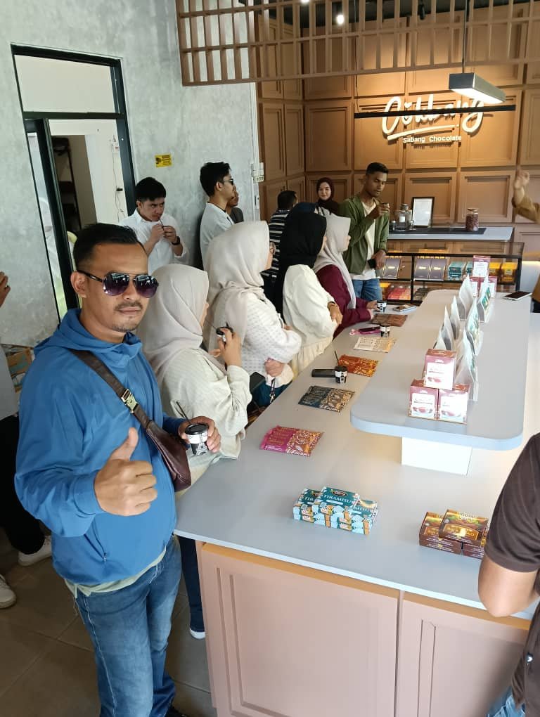 Cokelat sabang sebagai oleh - oleh khas sabang Rabu, ( 05 - 11 - 2025). Foto : Ist