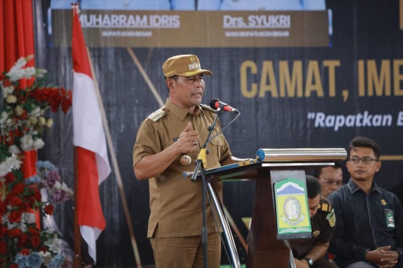 Bupati Aceh Besar, Muharram Idris. FOTO/MC ACEH BESAR