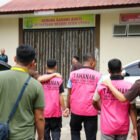 Bea Cukai Lhokseumawe serahkan 3 tersangka dan 3,87 juta batang rokok ilegal ke Kejaksaan Aceh Utara, (Minggu 14/12/2025) Foto:Dok.Ist