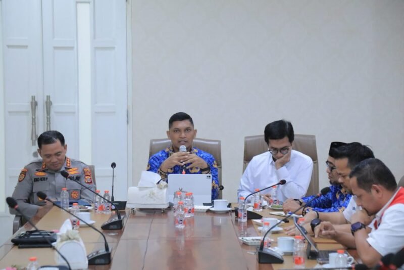 Wakil Wali Kota Afdhal koordinasi dengan pertamina, pastikan LPG segera normal, Senin 01/12/2025 Foto:Dok.Ist