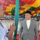 Bupati Aceh Besar, H. Muharram Idris (Syech Muharram) di kediamannya, Komplek BTN Ajuen, Peukan Bada, Aceh Besar, Kamis, (25/12/2025).FOTO/MC ACEH BESAR