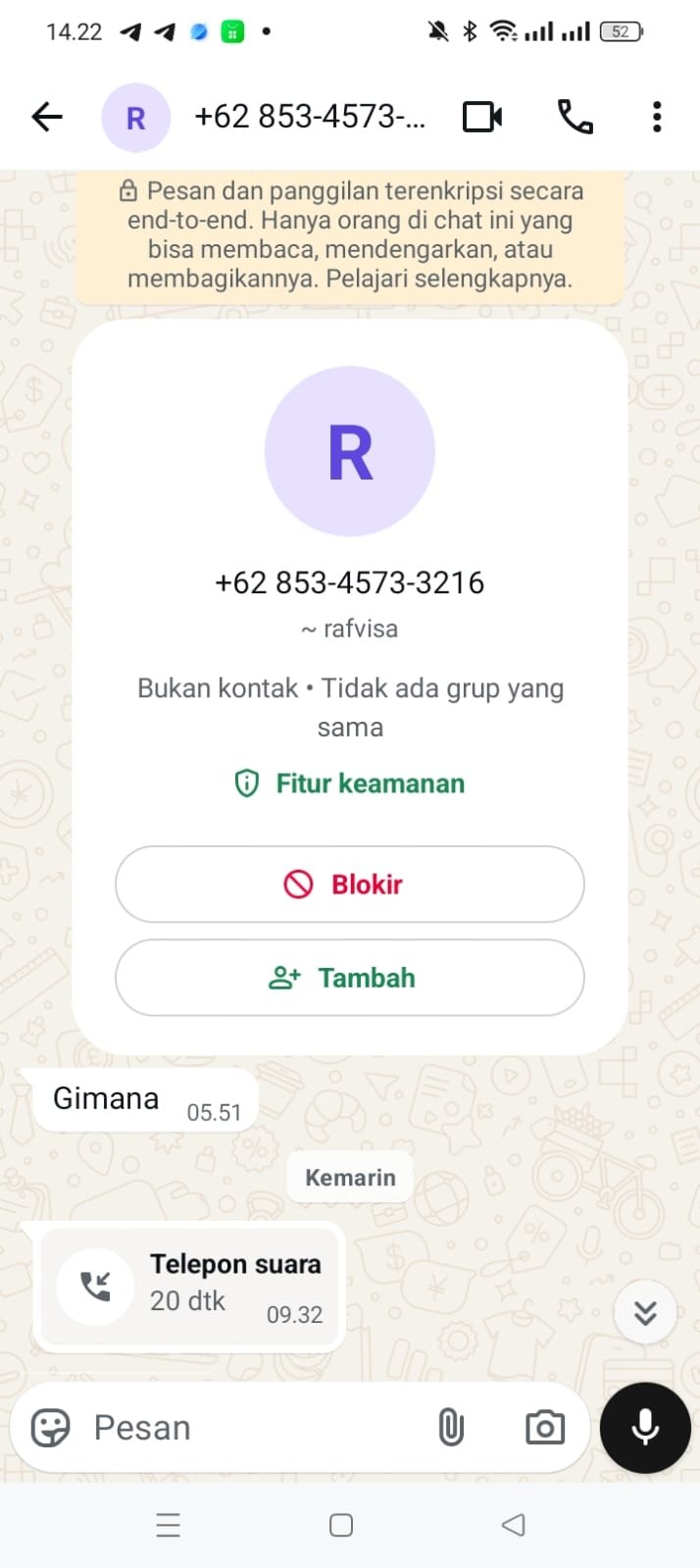 Muncul modus pemerasan baru melalui chat asusila yang menyasar pengguna media sosial (31/12/2025). 