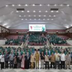 Sekda Aceh, M. Nasir menghadiri Pembekalan Mahasiswa KKN USK dan Kuliah Kerja Nyata Tematik Kebencanaan Siklon Tropis Senyar 2026 di Gedung AAC Dayan Dawood, Selasa, 06/01/2026.