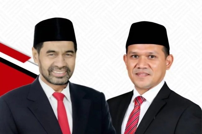 Gubernur Aceh H. Muzakir Manaf (Mualem) bersama Wakil Gubernur Fadhlullah (Dek Fadh) dalam sebuah agenda pemerintahan (13/1/2026). 