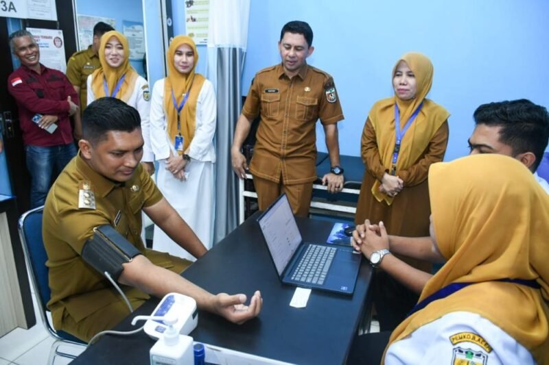 Pemko Banda Aceh Perkuat Layanan Kesehatan Promotif dan Preventif Melalui Program Pemeriksaan Kesehatan Gratis, Senin 19/1/2026