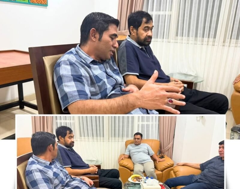 Plh. Kepala Dinas Pendidikan Dayah Aceh, Muhsin, S.Pd.I., M.Pd.I., melaporkan kondisi dan perkembangan pendidikan dayah pascabencana kepada Gubernur Aceh, H. Muzakkir Manaf, saat pertemuan di Jakarta, Minggu (18/1/2026).