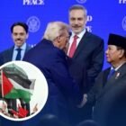 Presiden RI Prabowo Subianto menandatangani Piagam Dewan Perdamaian Gaza (Board of Peace) dalam peresmian yang digelar di Congress Hall, Davos, Swiss, Kamis (22/1/2026).