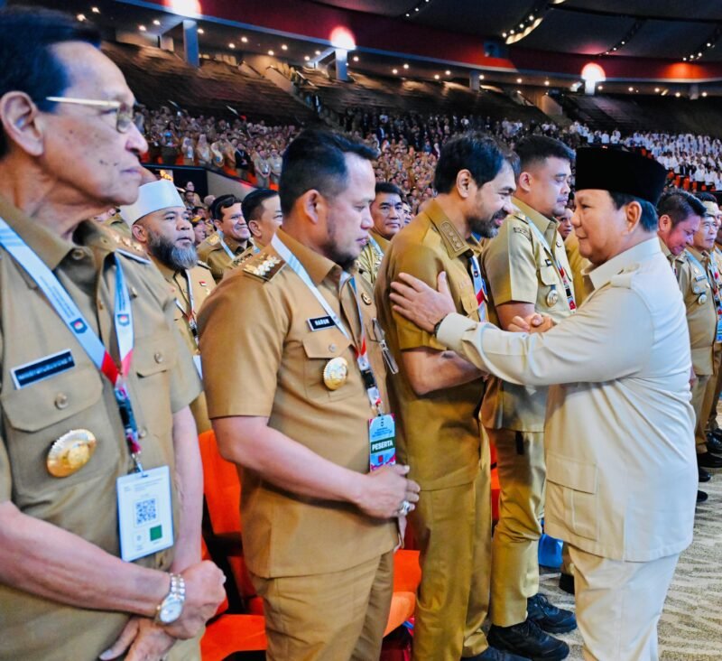 Gubernur Aceh, Muzakir Manaf dan Wakil Gubernur Aceh Fadhlullah, SE beserta para Forkopimda Aceh serta para Bupati Walikota se Aceh mengikuti Rakornas Pemerintah Pusat & Daerah Tahun 2026 di Sentul, 2 Februari 2026