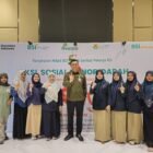 Pegawai BSI dan masyarakat mengikuti kegiatan donor darah dalam rangka Milad ke-5 Bank Syariah Indonesia Regional Aceh yang digelar di Banda Aceh, Lhokseumawe, dan Sabang.(5/2/2026).