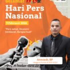 Wakil Ketua Komisi III DPR Aceh, Armiadi, SP, menyampaikan harapannya agar pers Indonesia semakin profesional dan berperan aktif menjaga demokrasi serta menangkal hoaks, pada peringatan Hari Pers Nasional 2026. (9/2/2026).