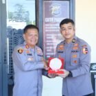 Kapolres Aceh Utara AKBP Trie Aprianto, S.H., M.H., bersama pejabat utama Polres Aceh Utara menyambut 22 mahasiswa STIK-PTIK Lemdiklat Polri Angkatan ke-83 yang melaksanakan pengabdian masyarakat di Aceh Utara, Selasa (10/2/2026).