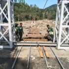 Progres 56%, Jembatan Gantung Desa Burlah Perkuat Akses Pedalaman Aceh Tengah