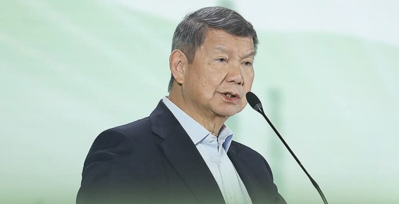 Utusan Khusus Presiden Bidang Energi dan Iklim Hashim Djojohadikusumo menyampaikan rencana pembangunan PLTN 7 GW dalam forum ESG Sustainability Forum 2026, Selasa (3/2/2026).