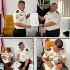 Kepala Kantor Wilayah Ditjenpas Maluku Utara, Said Mahdar, menerima penyerahan draft hibah tanah seluas 2,75 hektare dari Pemerintah Kabupaten Halmahera Timur untuk rencana pembangunan Balai Pemasyarakatan (Bapas), Selasa (10/2/2026)