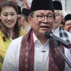 Gubernur DKI Jakarta, Pramono Anung, menyampaikan larangan sweeping rumah makan oleh ormas selama Ramadan 2026 usai menghadiri agenda di Jakarta Pusat, Sabtu (14/2/2026).