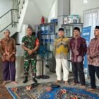 prosesi serah terima jabatan (sertijab) Keuchik Gampong Lamteh periode 2026–2032 yang digelar di gedung serba guna gampong setempat.(15/2/2026)