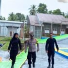 Personel Polsek Pulau Ternate bersama petugas Lapas Perempuan Kelas III Ternate melakukan patroli sambang dan pengecekan area pengamanan pada hari libur, Senin (16/2/2026), guna memastikan situasi tetap aman dan kondusif.