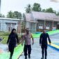 Personel Polsek Pulau Ternate bersama petugas Lapas Perempuan Kelas III Ternate melakukan patroli sambang dan pengecekan area pengamanan pada hari libur, Senin (16/2/2026), guna memastikan situasi tetap aman dan kondusif.