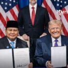 Penandatanganan kerja sama perdagangan Indonesia–Amerika Serikat membuka akses tarif 0 persen bagi 1.819 produk ekspor nasional dan memperkuat daya saing industri Indonesia di pasar global.(20/2/2026)