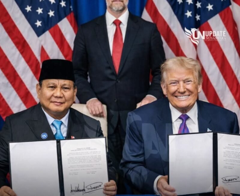 Penandatanganan kerja sama perdagangan Indonesia–Amerika Serikat membuka akses tarif 0 persen bagi 1.819 produk ekspor nasional dan memperkuat daya saing industri Indonesia di pasar global.(20/2/2026)