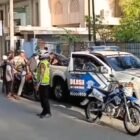 Satlantas Polresta Banda Aceh mengamankan sejumlah kendaraan yang diduga terlibat balap liar saat patroli Ramadhan di kawasan Ulee Lheue, Jumat (20/02/2026).