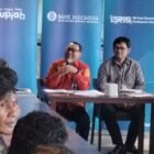 Kepala Perwakilan Bank Indonesia Provinsi Aceh Agus Chusaini menyampaikan keterangan terkait perkembangan inflasi Aceh Januari 2026 serta langkah pengendalian harga dan stabilisasi pasokan pangan.(26/2/2026).