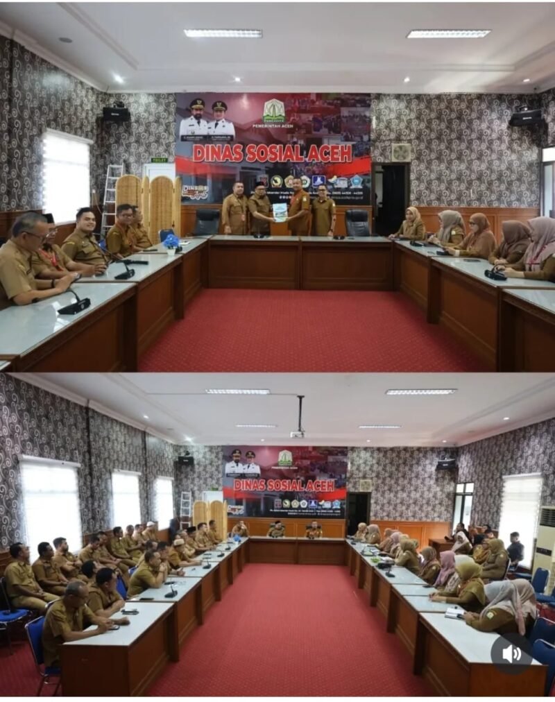Dinas Sosial Aceh Resmi Berganti Pimpinan, Fokus pada Validasi Data dan Respons Bencana, Senin 02/3/2026.