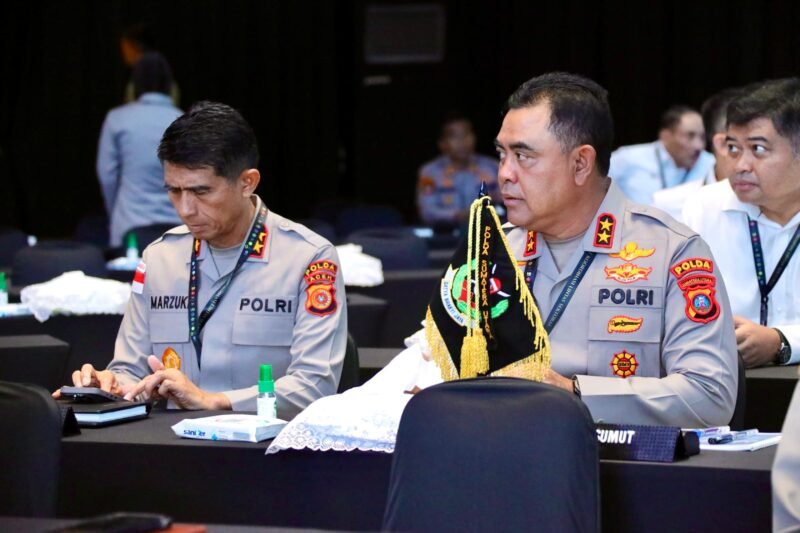 Kapolda Aceh Marzuki Ali Basyah mengikuti Rapat Koordinasi Lintas Sektoral kesiapan Operasi Ketupat 2026 yang dipimpin Kapolri di Gedung PTIK Jakarta Selatan.(2/3/2026).