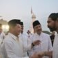Menteri dalam Negeri, Tito Karnavian dan Menteri Sosial Saifullah Yusuf didampingi Gubernur Aceh, Muzakir Manaf, Wakil Gubernur Aceh, Fadlullah dan Forkopimda berbuka Puasa bersama sekaligus penutupan Festival Ramadhan di Halaman Masjid Raya Baiturrahman Banda Aceh, 6/3/2026