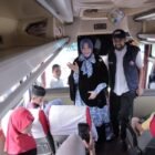 Wali Kota Banda Aceh, Illiza Sa'aduddin Djamal, menghadiri pelepasan peserta program Mudik Gratis Pemerintah Aceh 2026 di Terminal Batoh Banda Aceh. Progran, Senin 16/03/2026