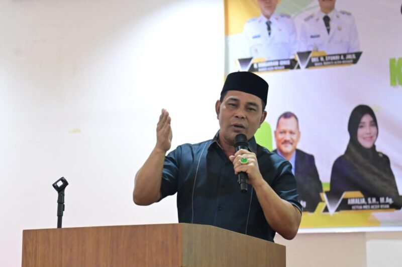 Bupati Aceh Besar, Muharram Idris (Syech Muharram). FOTO/MC ACEH BESAR