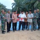 Jembatan Bailey di Aceh Timur itu adalah jembatan yang dibangun oleh TNI sebagai respon cepat pasca bencana banjir bandang dan tanah longsor, Kamis 19/03/2026