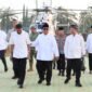 Presiden Prabowo Subianto melaksanakan Shalat Idul Fitri di Aceh Tamiang, Aceh, Sabtu 21/03/2026.